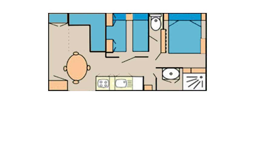 plan mobil home suite