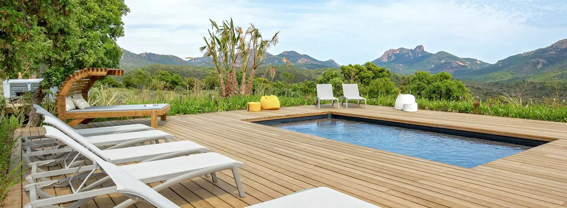 Mobil-home VIP SAFARI - Piscine et spa privatifs