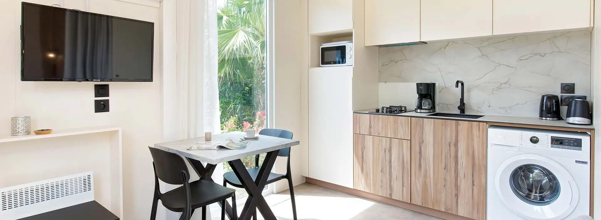 Mobil-home VIP SAFARI - Piscine et spa privatifs