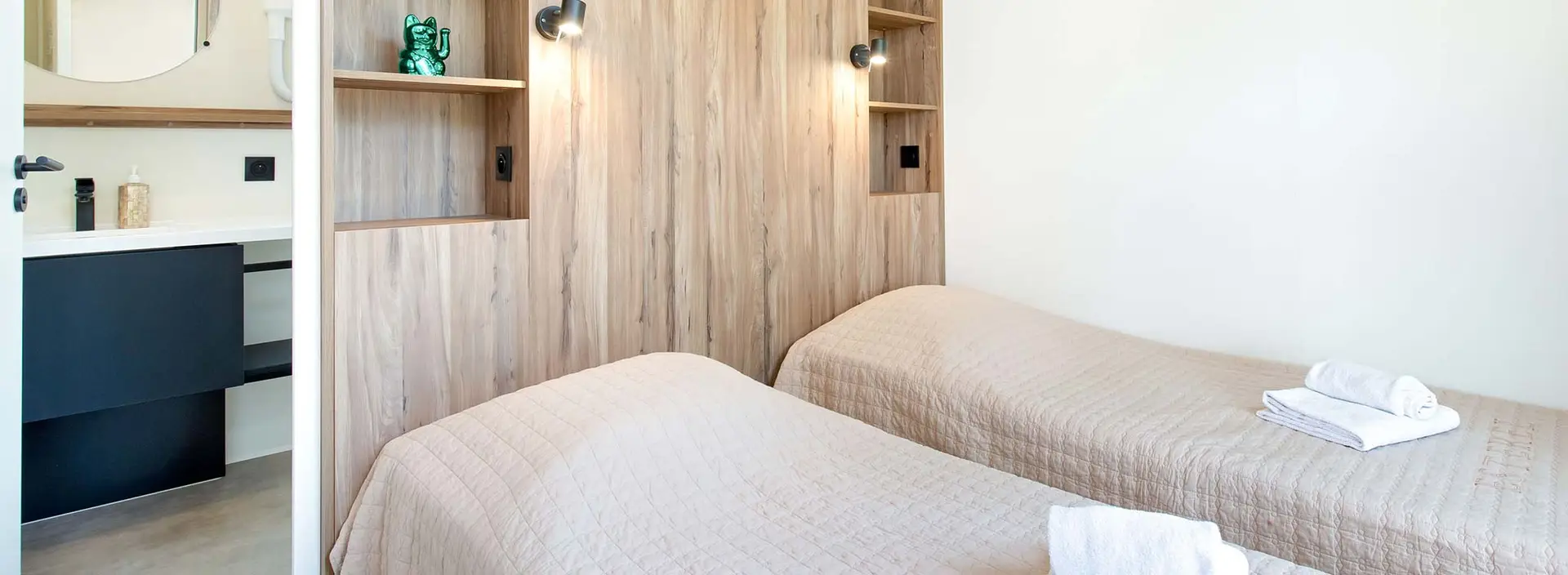 Mobil-home VIP SAFARI - Piscine et spa privatifs