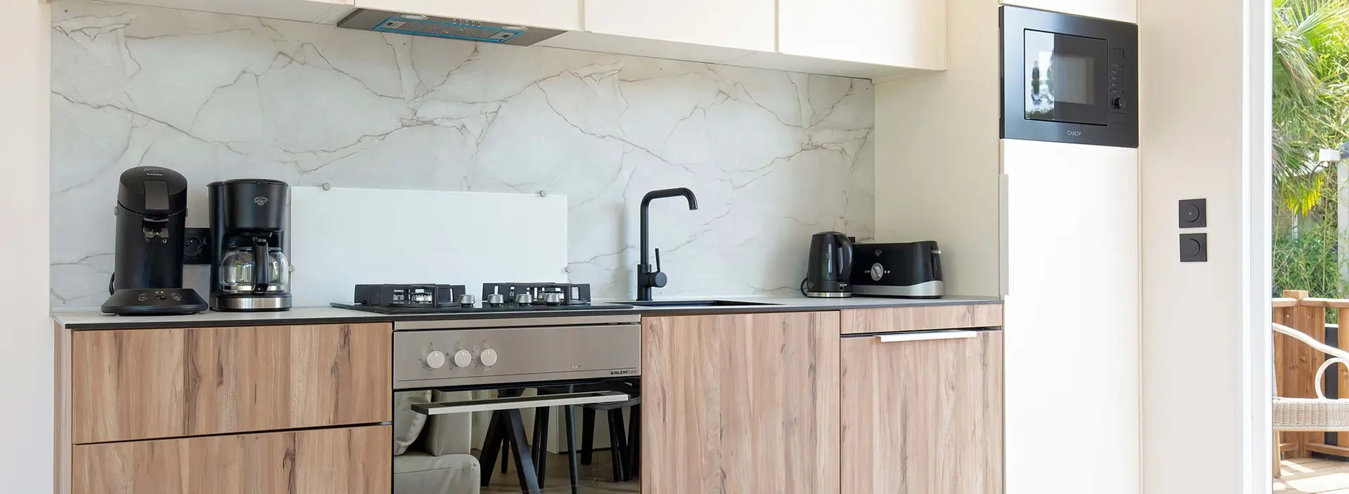 Mobil-home VIP SAFARI - Piscine et spa privatifs